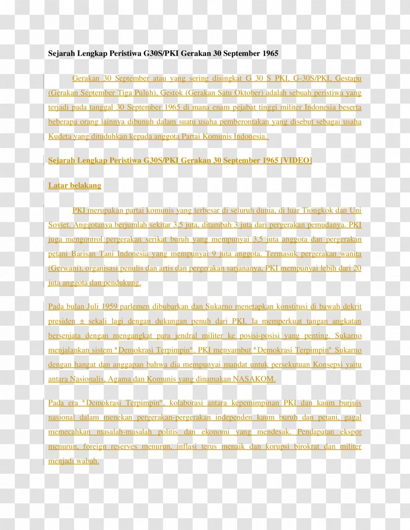 Document Introduction Thesis - Paper Transparent PNG