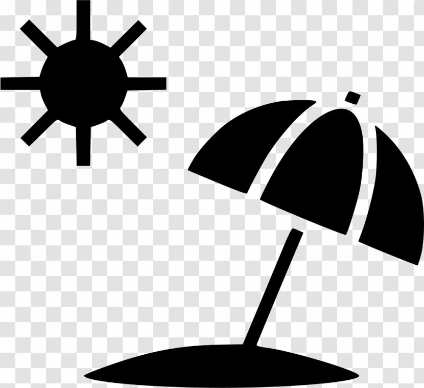 Symbol - Beach Umbrella Transparent PNG