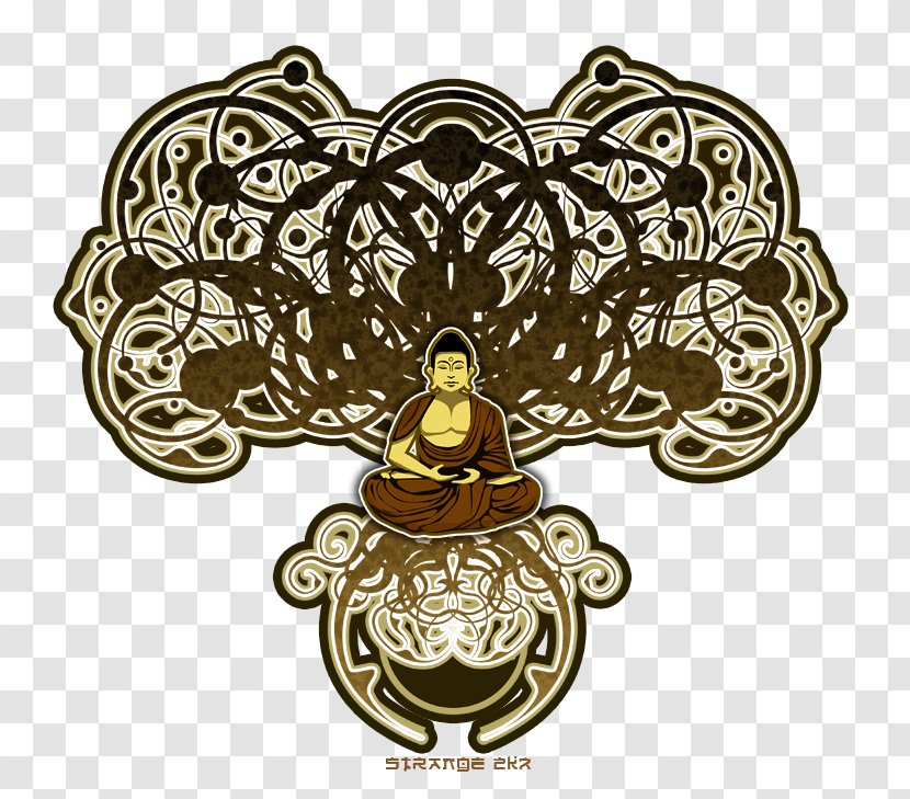 Bodhi Tree Buddhism Tattoo - Buddhist Art Transparent PNG