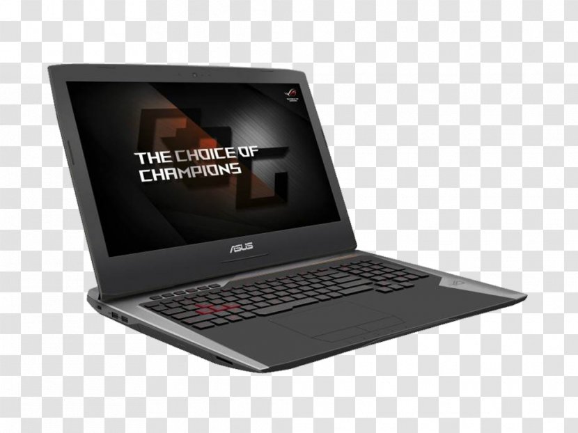 Laptop ASUS Gaming Notebook-G752 Series Intel Core I7 - Republic Of Gamers Transparent PNG