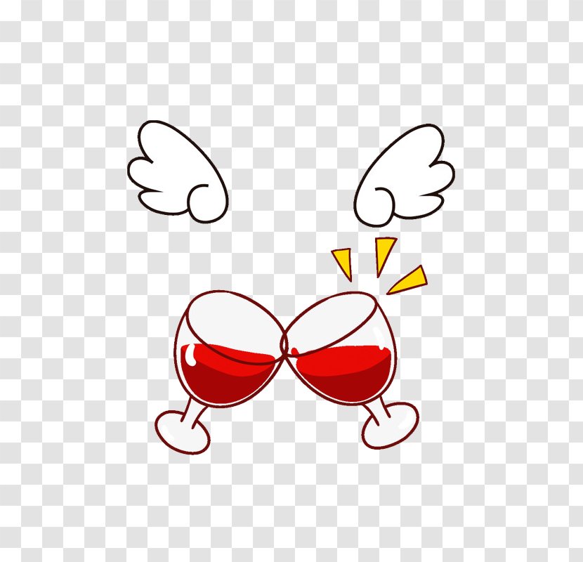 Red Wine Tea Image - Vision Care - Bottle Cartoon Transparent PNG