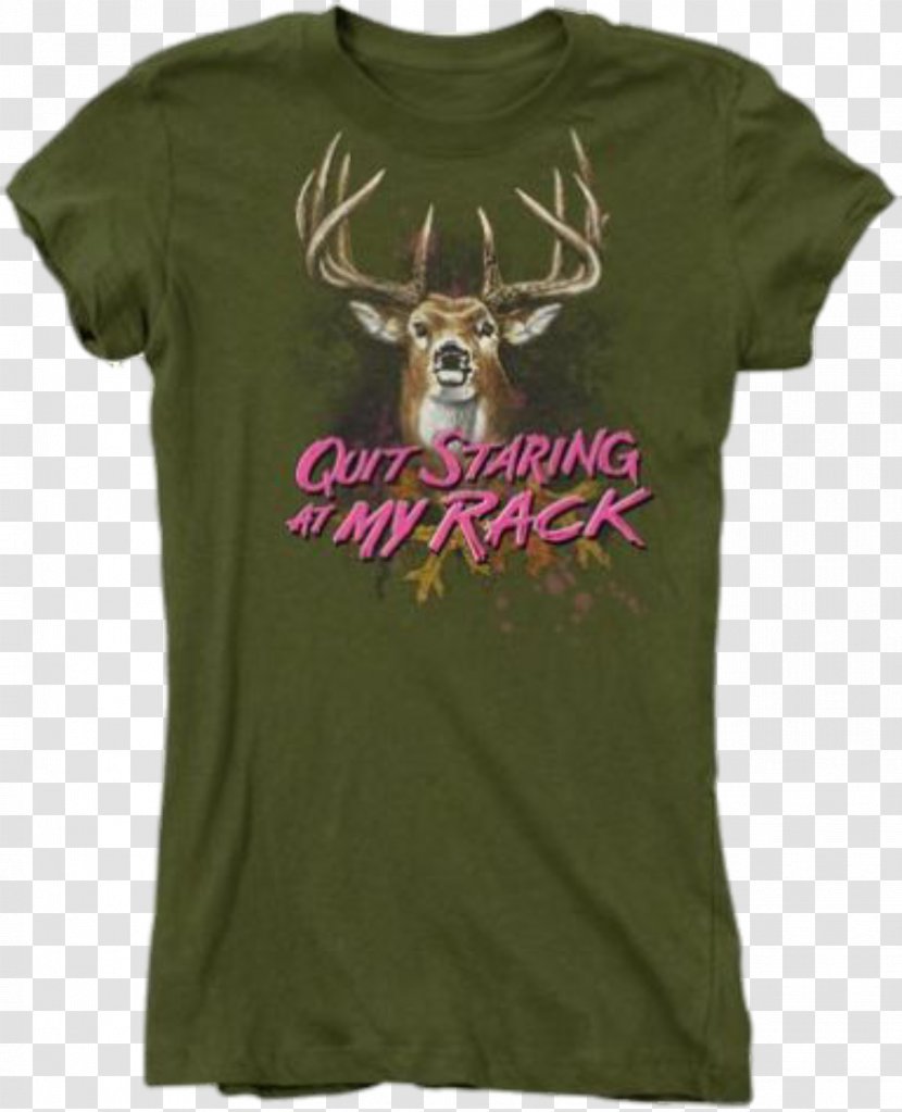White-tailed Deer T-shirt Hunting Archery - Watercolor Transparent PNG
