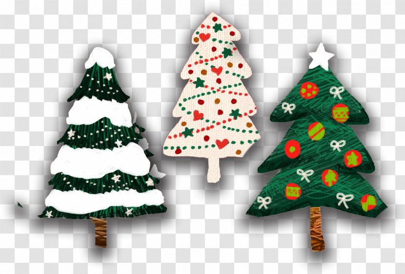Christmas Tree Drawing Color - Cartoon Suit Transparent PNG