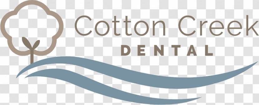 Cotton Creek Dental Logo Brand Dentistry - Text Transparent PNG