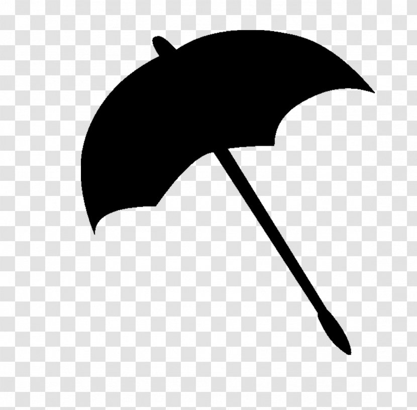 Clip Art Product Design Silhouette - Blackandwhite - Umbrella Transparent PNG