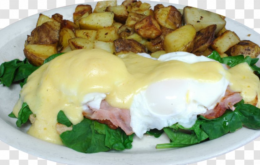 Eggs Benedict Full Breakfast Fried Egg Poached Vegetarian Cuisine Transparent PNG