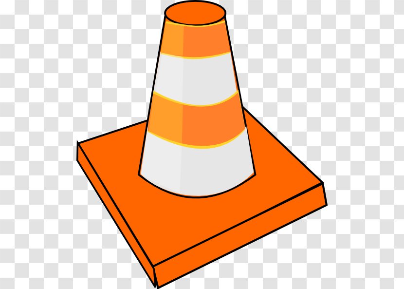 Traffic Cone Clip Art - Cartoon Highway Transparent PNG