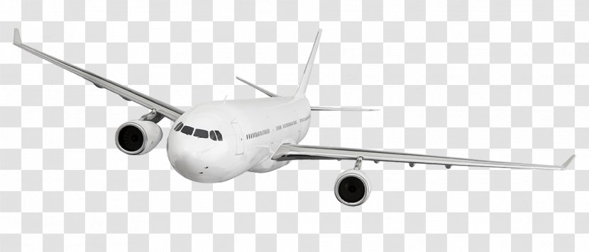 Airplane Wide-body Aircraft Air Travel Airbus - Aerospace Engineering - Aeroplane Transparent PNG