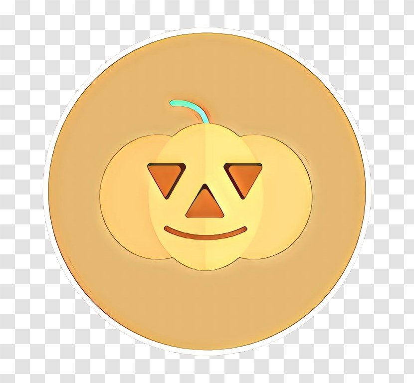 Smiley Face Background - Jackolantern - Food Transparent PNG