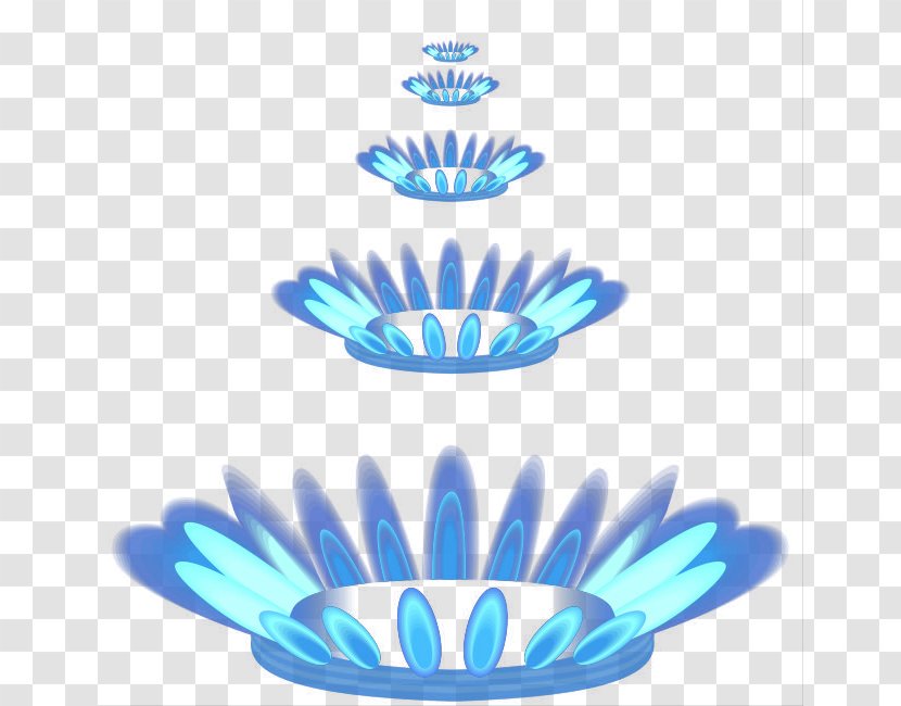 Turquoise Flower Pattern - Aqua - Gas Stove Flame Transparent PNG