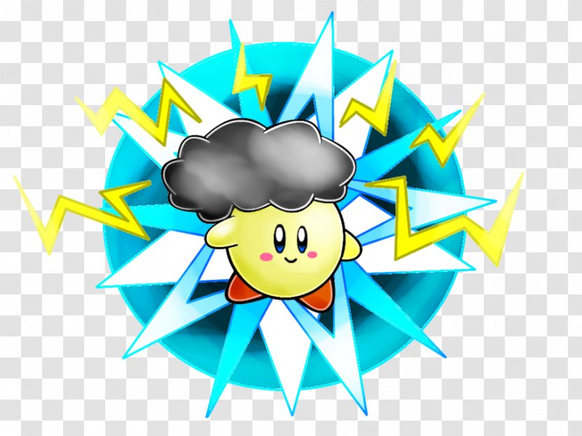 Kirby Plasma Thunder - Cloud Transparent PNG