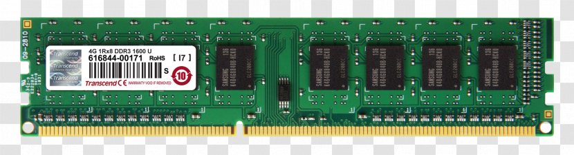 Random-access Memory DDR3 SDRAM Transcend Information Computer Data Storage - Video Card - RAM Transparent PNG
