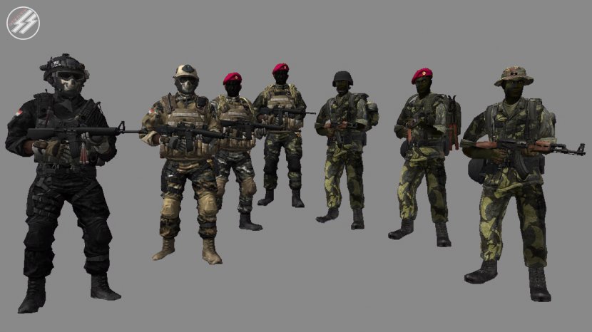 Men Of War: Assault Squad 2 Vietnam Faces War - Swat Transparent PNG
