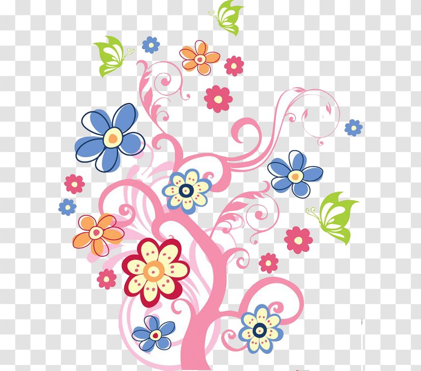 Flower Graphic Arts Clip Art - Floral Decoration Transparent PNG