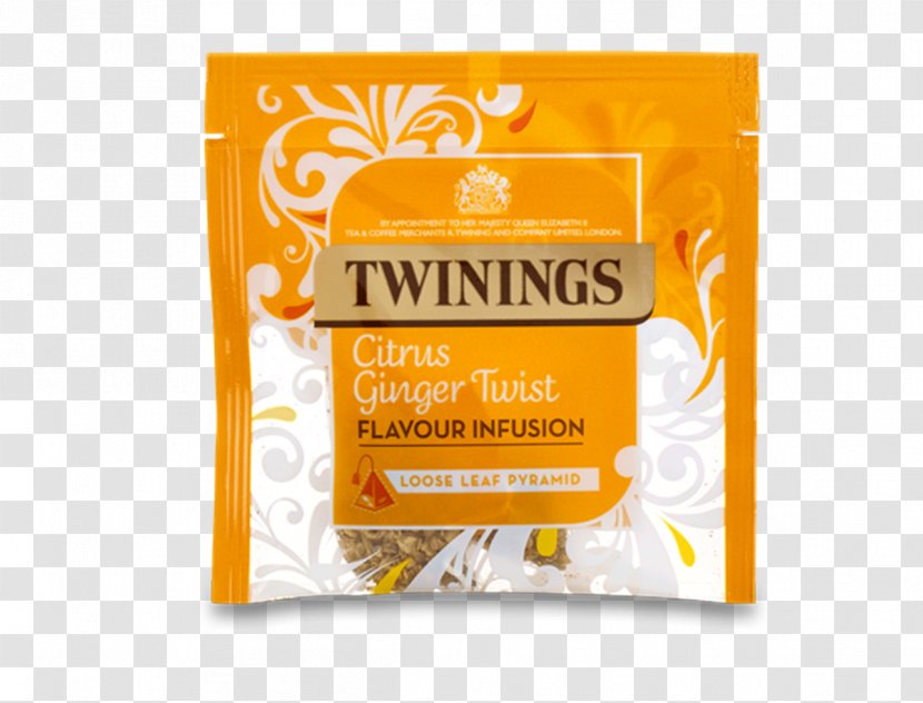 Tea Bag Twinings Brand Lemon - Ginger Leaf Transparent PNG