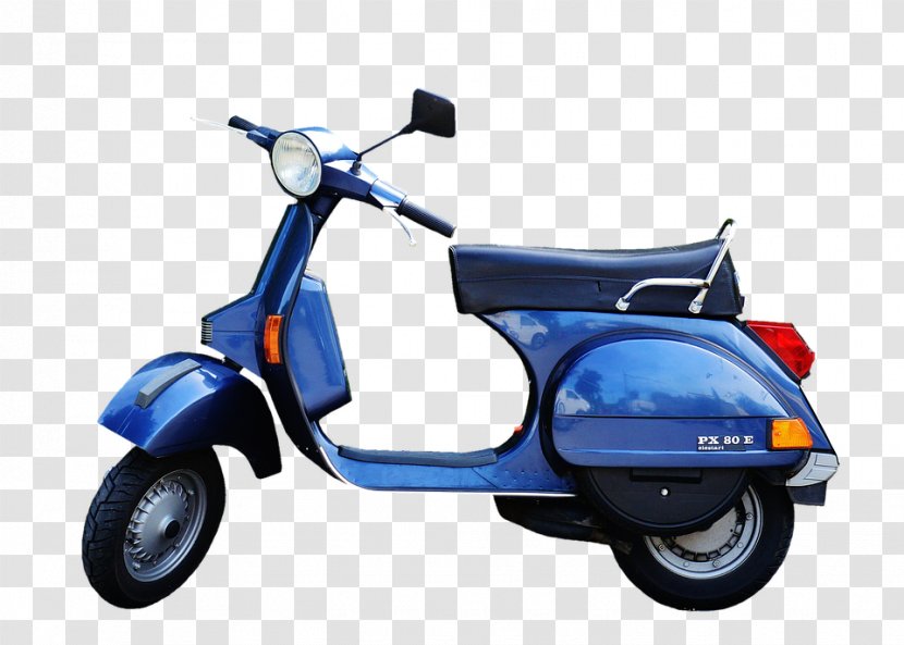 Scooter Piaggio Car Motorcycle Vespa - Driving Transparent PNG