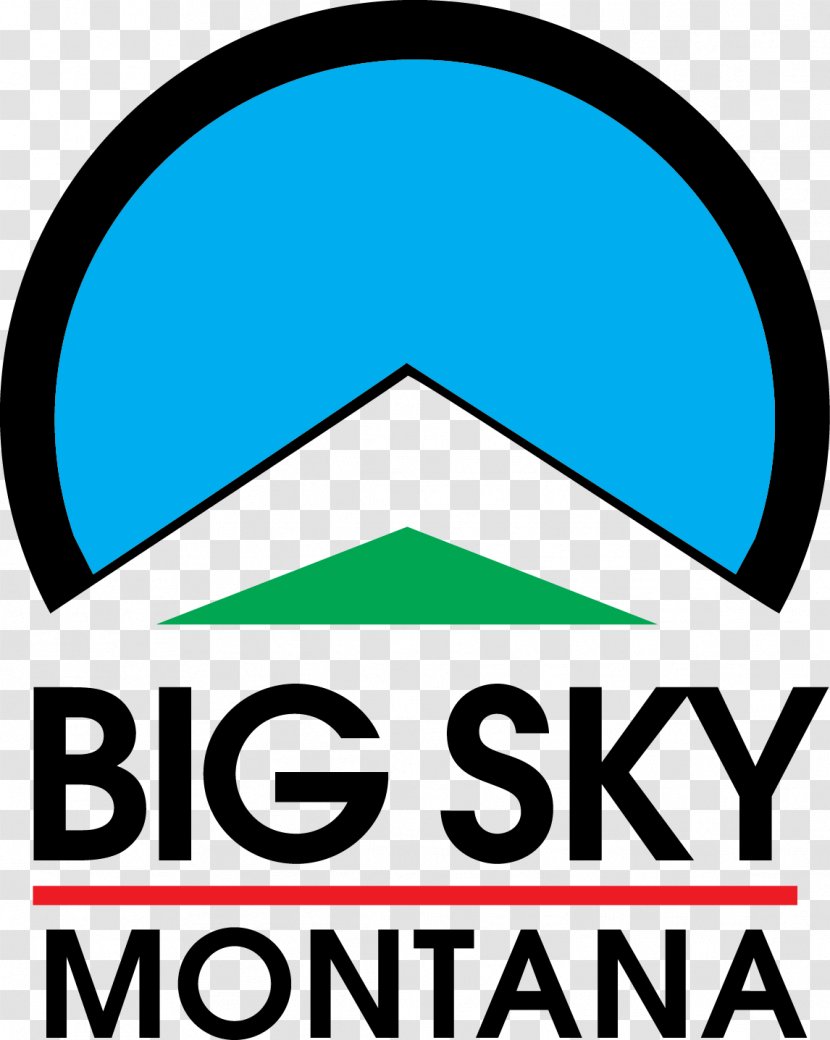 Big Sky Resort Mountain Village Logo Ski Skiing - Signage Transparent PNG