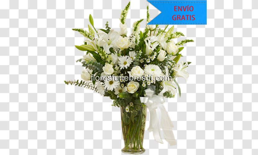 Floral Design Vase Flowers For The Home Floristry - White Transparent PNG