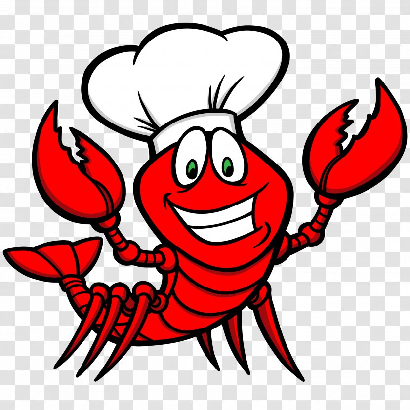 Crayfish Cajun Cuisine Clip Art - Food - Lobster Transparent PNG