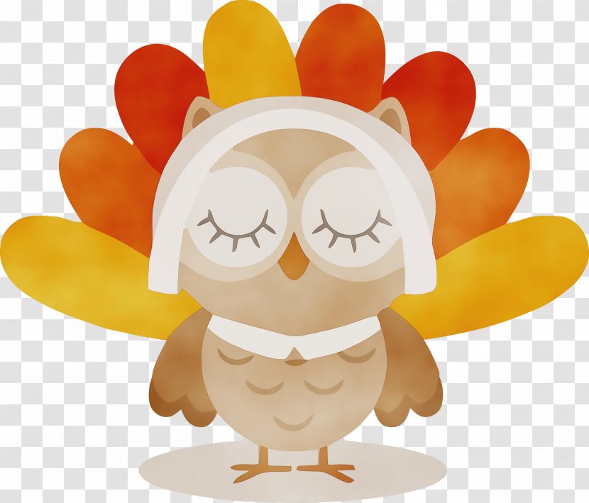 Orange - Bird Animation Transparent PNG