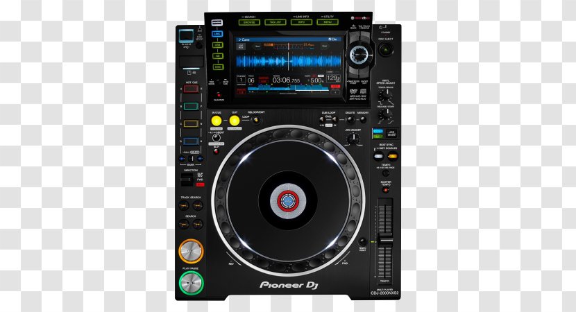 CDJ-2000 Pioneer DJ DJM Disc Jockey - Virtual Dj Transparent PNG