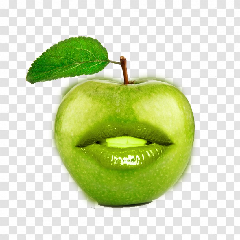Granny Smith Manzana Verde Apple Extract - Green - Creative Transparent PNG