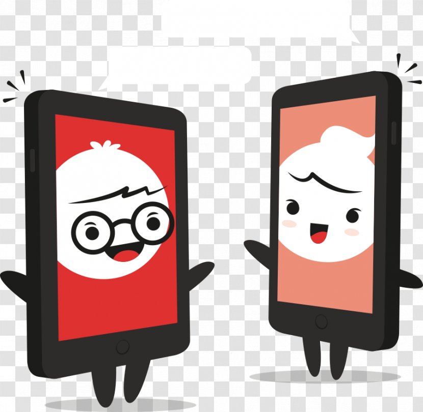 Smartphone Mobile Phones - Cartoon Transparent PNG