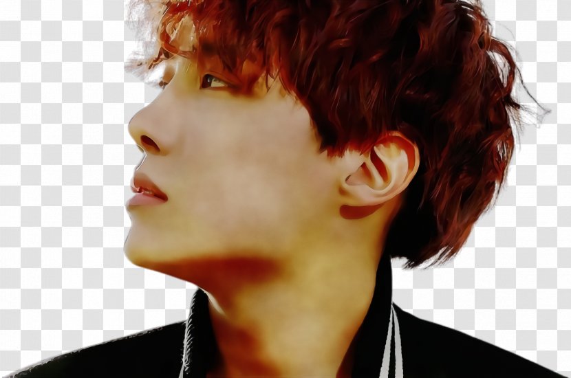 Bts Background - Nose - Layered Hair Step Cutting Transparent PNG