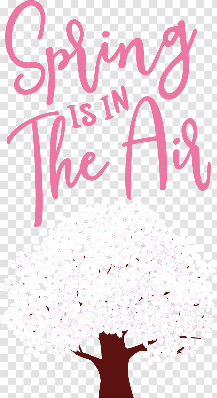 Spring Spring Is In The Air Transparent PNG