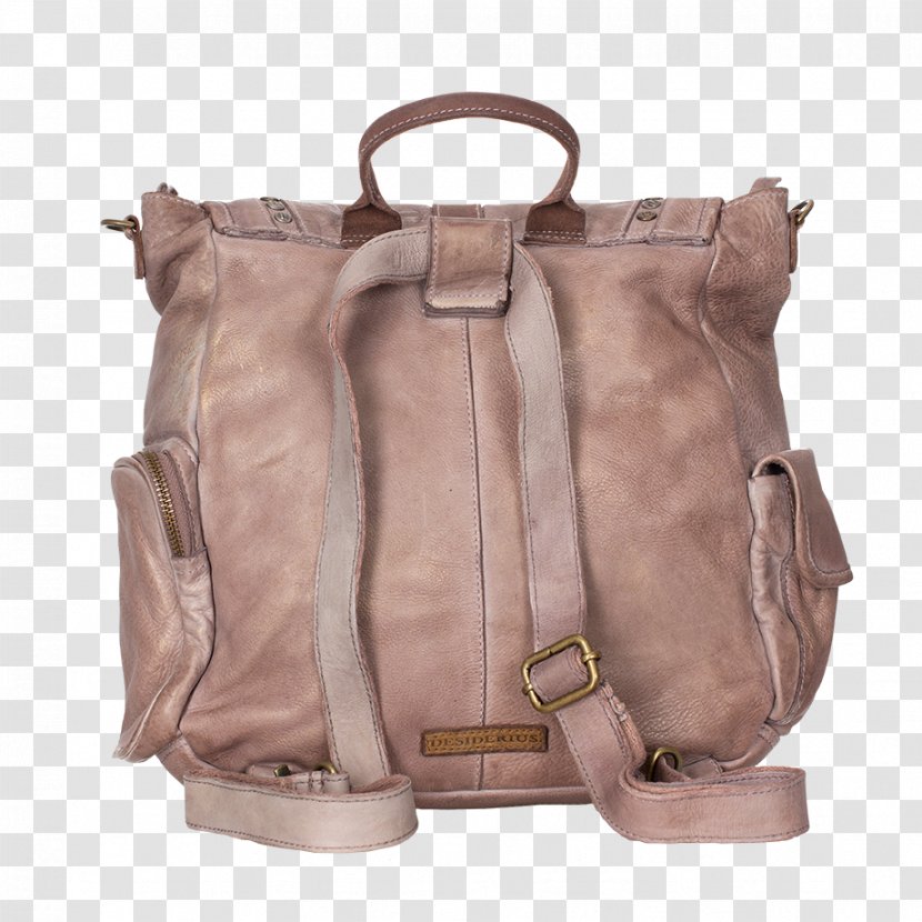 Leather Handbag Tasche Backpack Brown - Light Transparent PNG