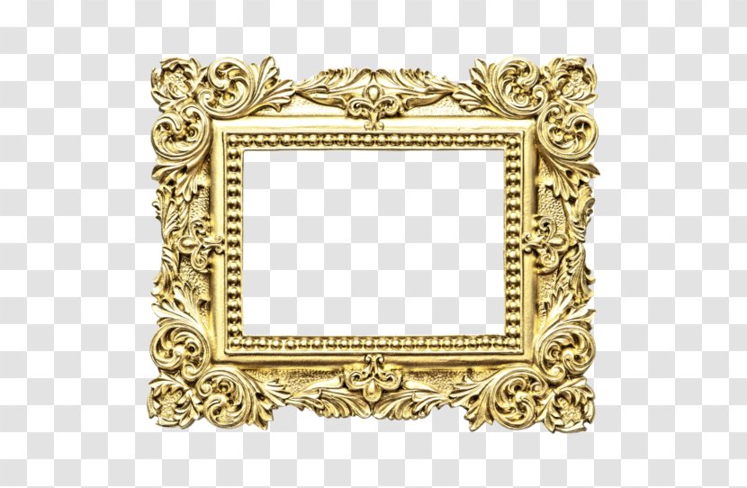 Picture Frames International Miniatures Antique Gold Frame 66150 Transparency Image - Ornament - Rectangle Transparent PNG