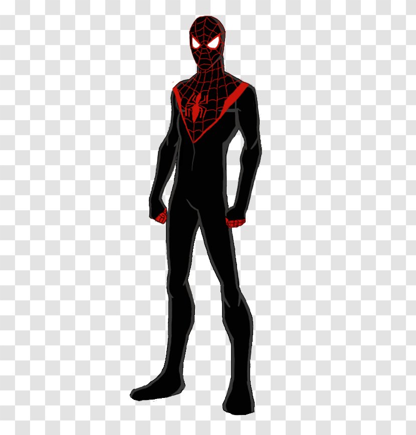 Miles Morales: Ultimate Spider-Man Collection Iron Man Comic Book - Silhouette - Frame Transparent PNG