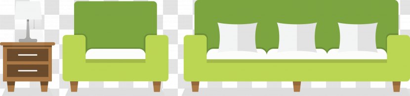 Euclidean Vector - Energy - Flat Sofa Transparent PNG