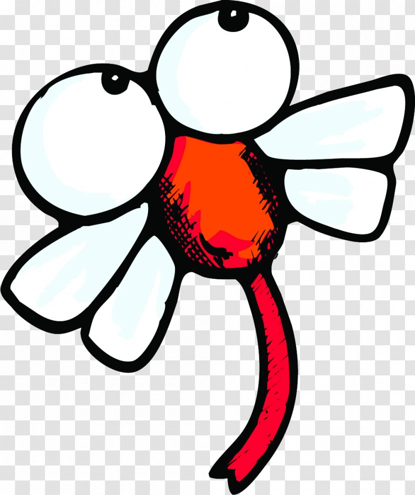 Cartoon Dragonfly - Motif - Figure Transparent PNG