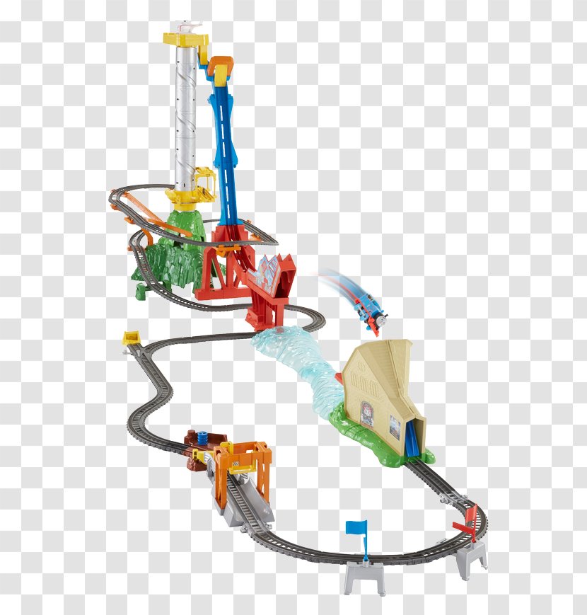 Thomas Toy Trains & Train Sets Rail Transport Fisher-Price - Toy-train Transparent PNG