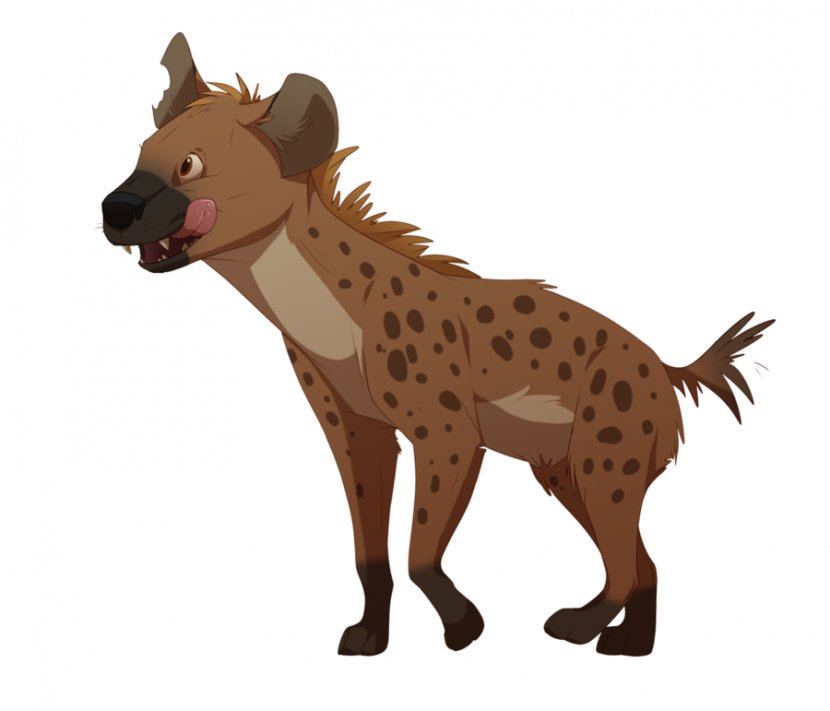 Spotted Hyena Clip Art - Scavenger Transparent PNG