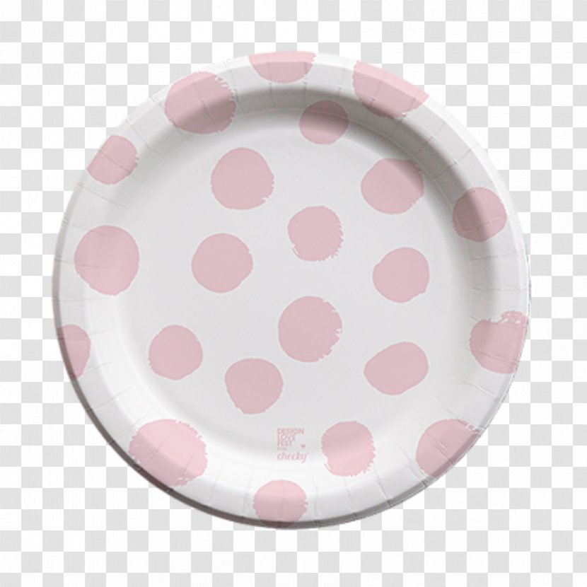 Plate Paper Polka Dot Cup Transparent PNG