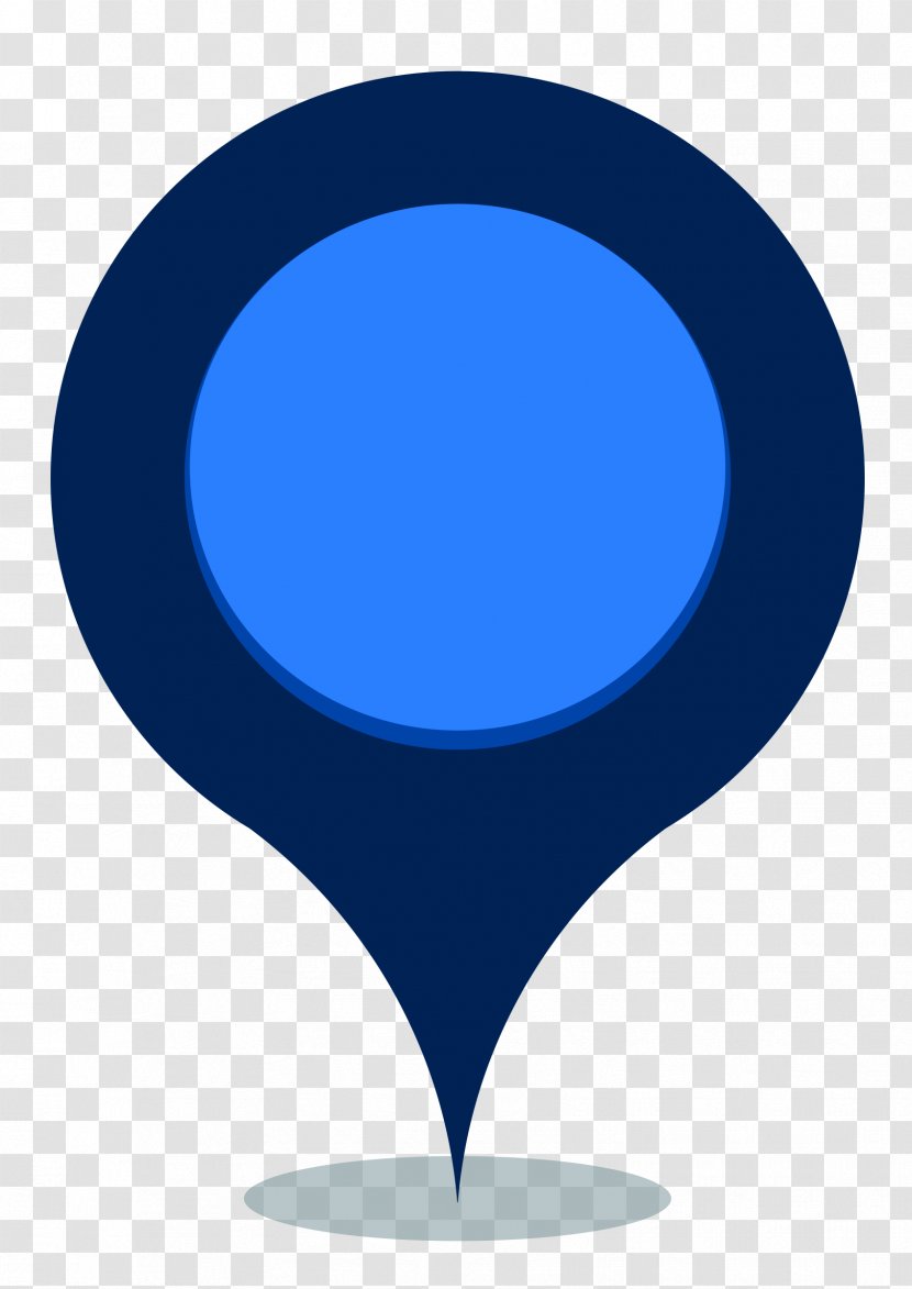 Google Maps Map Maker Pin Clip Art - Blue Transparent PNG
