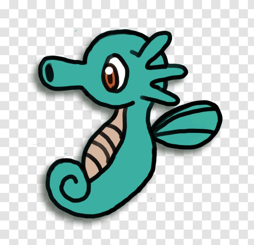 Seahorse Clip Art Animated Cartoon Teal Transparent PNG