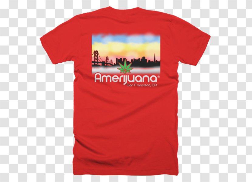 T-shirt United States Of America Sleeve Clothing - Printed Tshirt Transparent PNG
