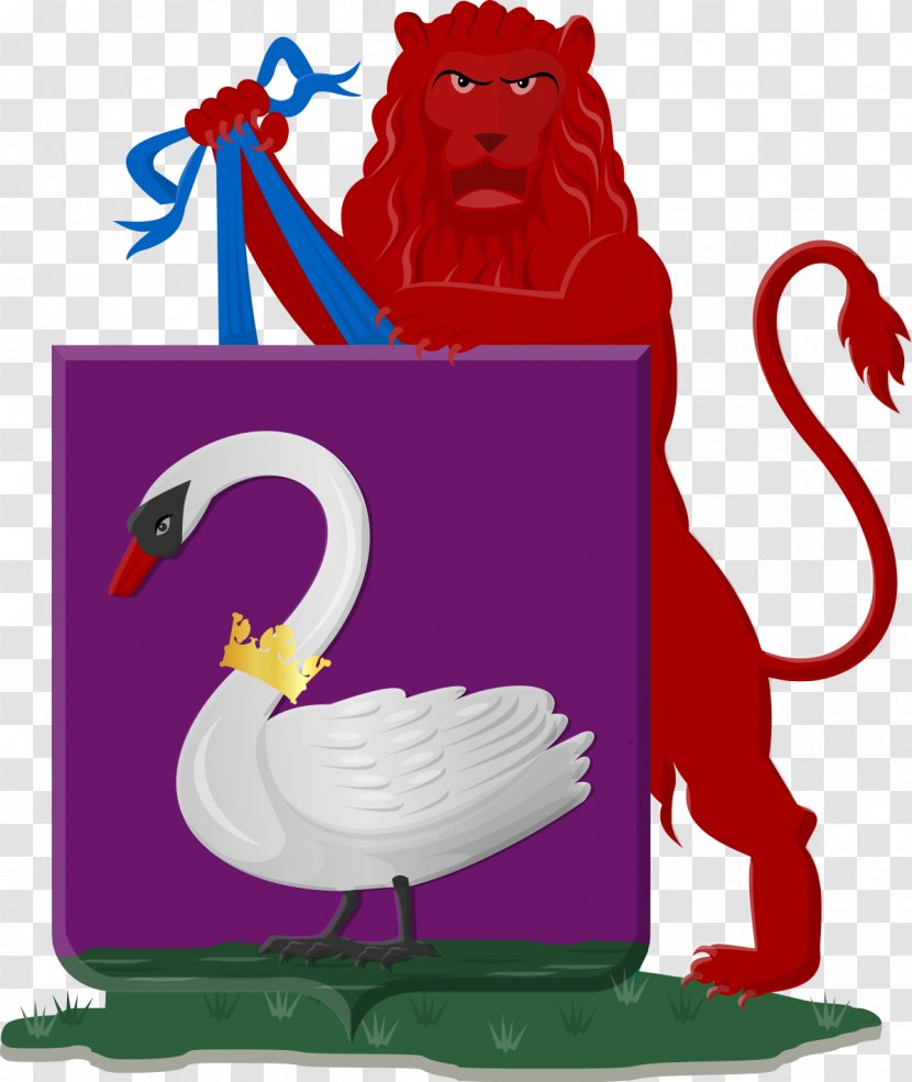 Zijpe Coat Of Arms Purpure Heraldry Al Naturale - Waterlandse Zwaan Transparent PNG