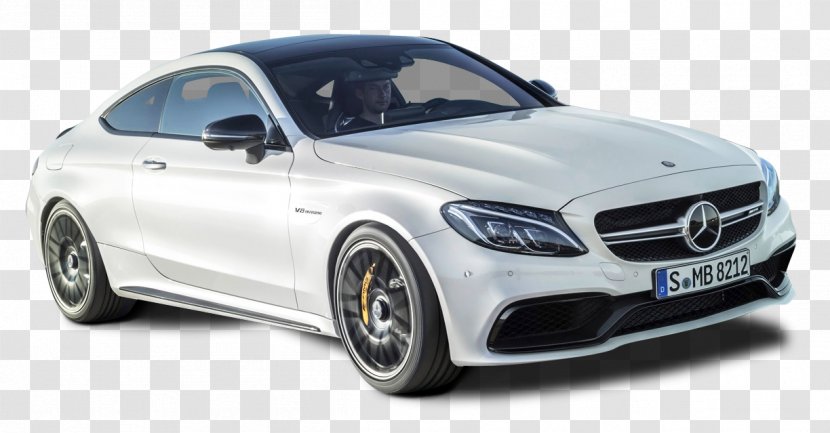 2016 Mercedes-Benz C-Class Car International Motor Show Germany Sport Utility Vehicle - Mercedes Benz - White AMG C63 S Coupe Transparent PNG