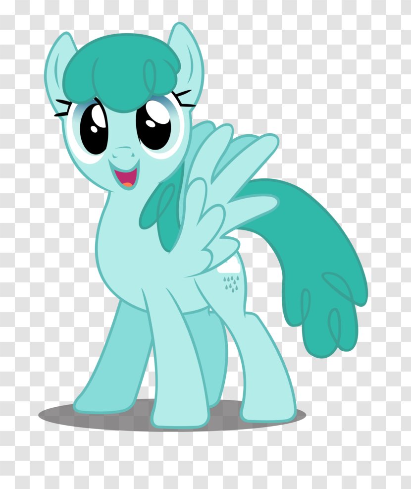 My Little Pony Pinkie Pie Rarity Horse - Green - Pegasus Transparent PNG