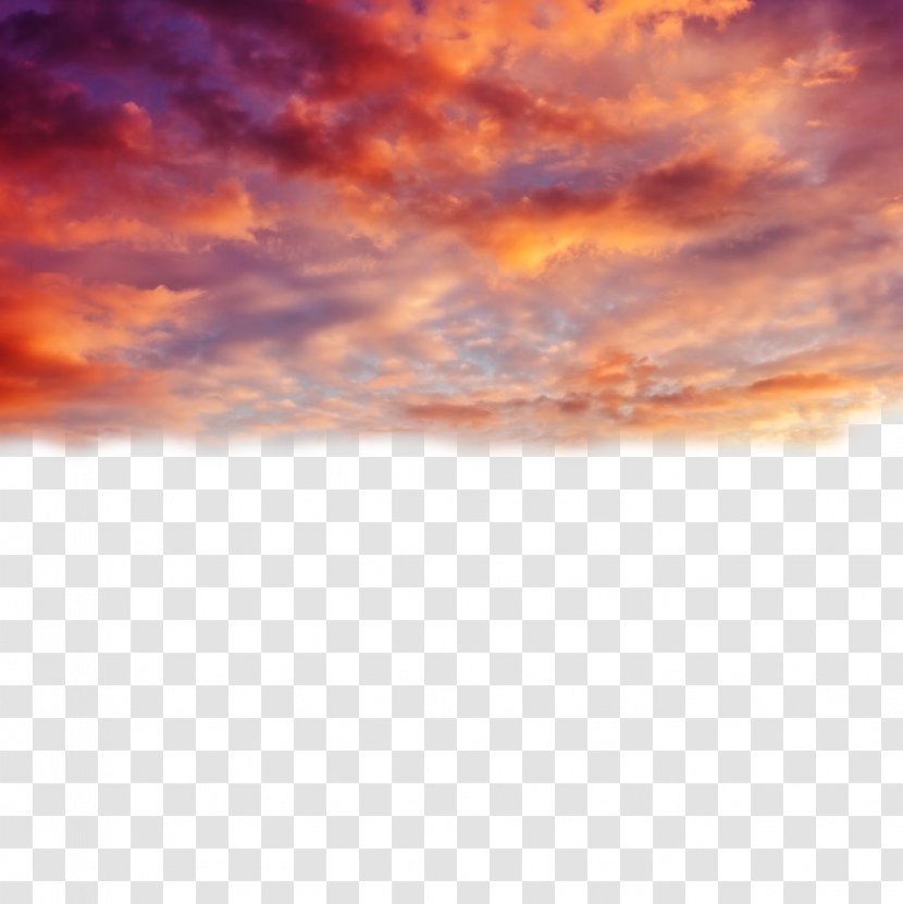 Cloud Sunset Sky - Atmosphere - Beautiful Transparent PNG