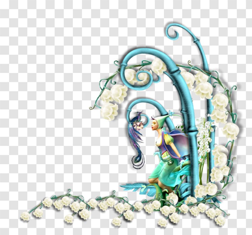 Lily Of The Valley Cartoon Body Jewellery - Fictional Character - Photographer Transparent PNG