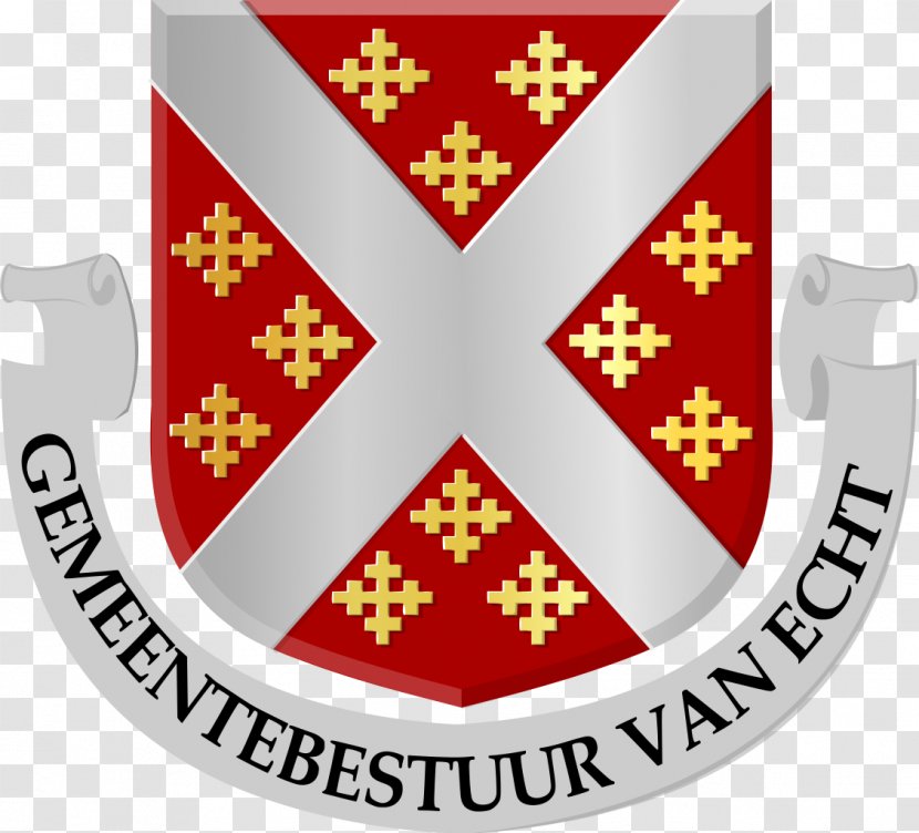 Echt, Netherlands Maastricht Gennep Wapen Van Echt Coat Of Arms - Weapon Transparent PNG