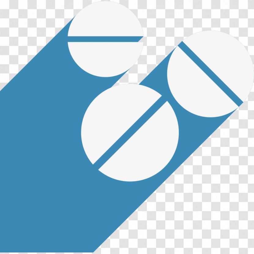 White Pharmaceutical Drug Blue - Three Pills Transparent PNG