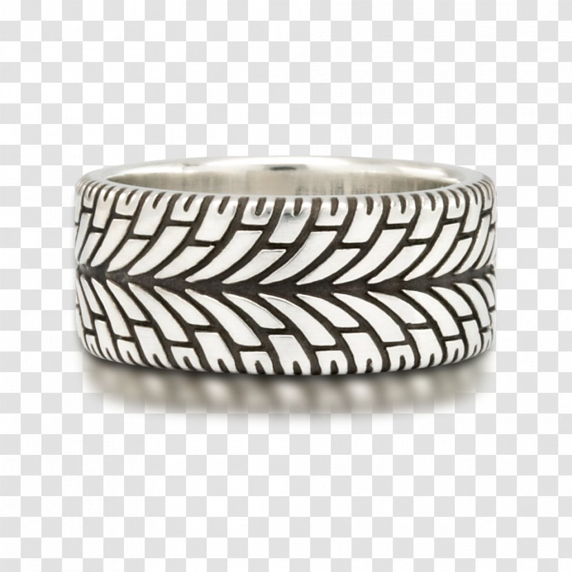Ring Car Tire Tread Truck - Wedding Ceremony Supply - Silver Rings Transparent PNG