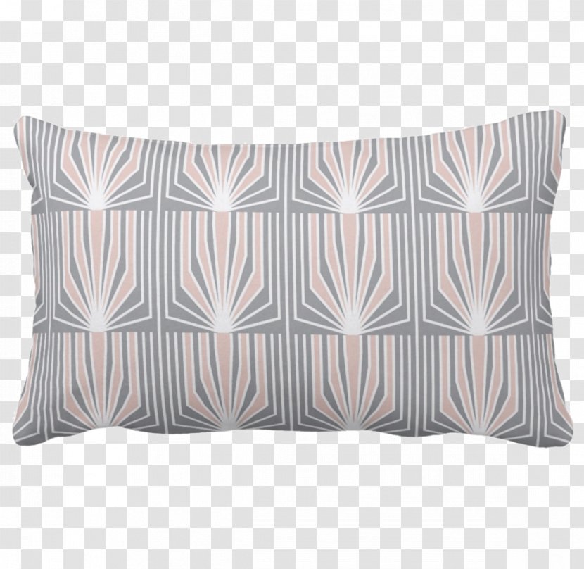 Throw Pillows Textile Pattern - Art Deco - Tulip Material Transparent PNG
