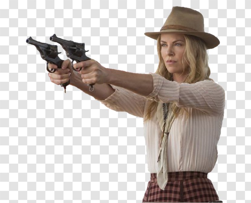 Gun Firearm - Charlize Theron Transparent PNG